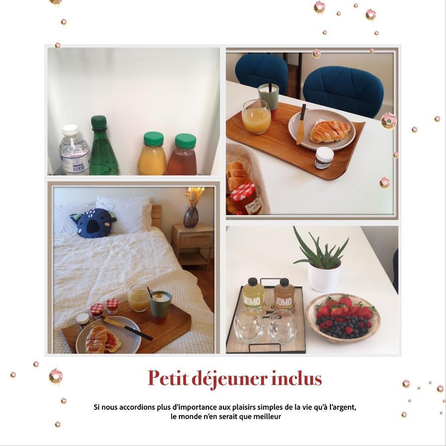 Maison Du Bonheur L Art De Vivre A La Francaise Logement Entier Avec Parking Sainte-Savine Zewnętrze zdjęcie