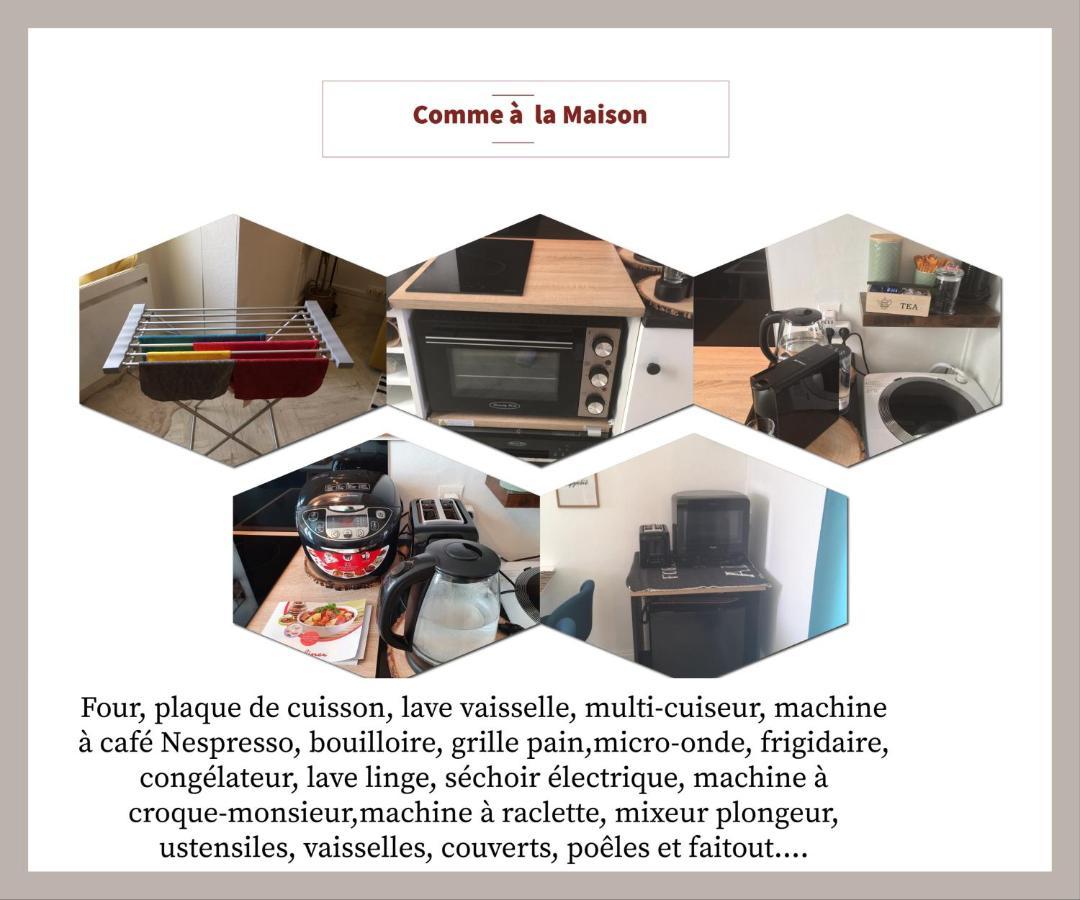 Maison Du Bonheur L Art De Vivre A La Francaise Logement Entier Avec Parking Sainte-Savine Zewnętrze zdjęcie